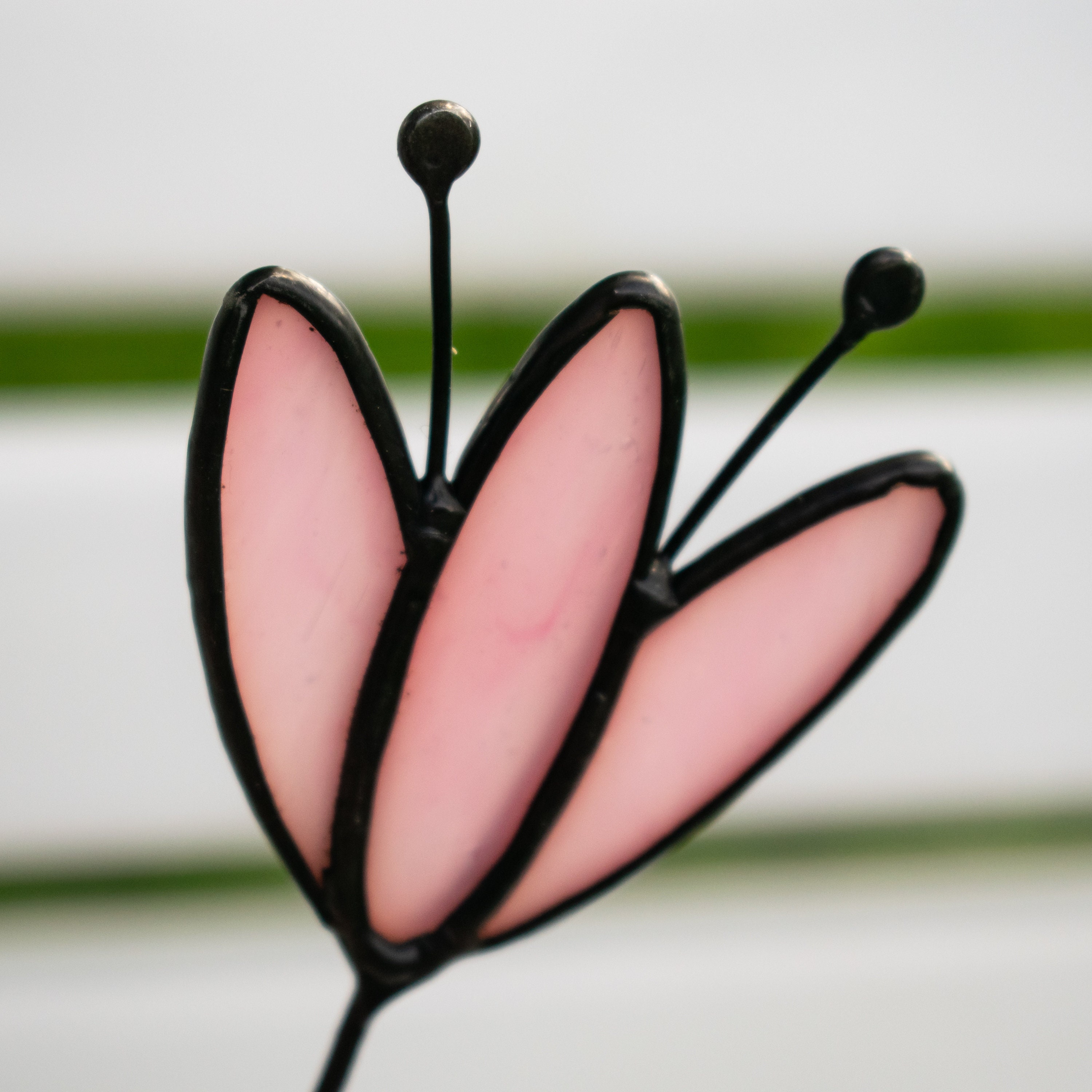 Stained Glass Flower Bouquet on Stem 3d Stained Glass Glass Etsy Canada