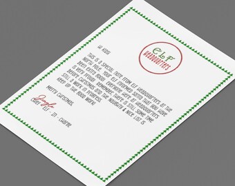 Good Job Letter from ELF Headquarters