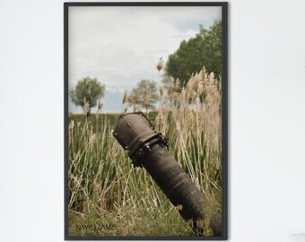 Rustic old Pipe Picture