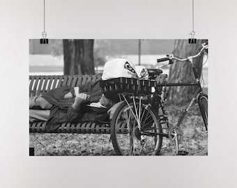 Guy on Bench Picture