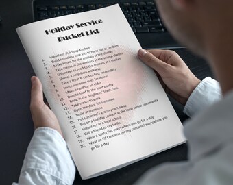 Holiday Service Bucketlist