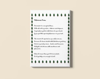 Pillowcase Poem printable
