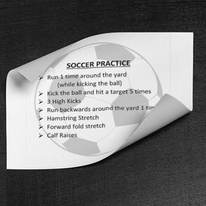 Soccer Practice Guide for beginners