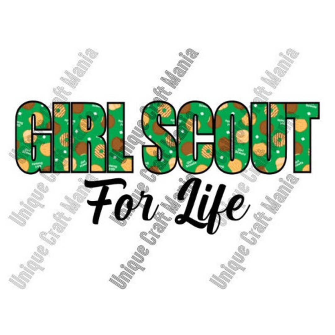 Girl Scout, Girl Scout Life, Girl Scout for Life, PNG, SVG, Digital