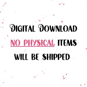 Puede incluir: Fondo blanco con motas rosas y texto que dice "DESCARGA DIGITAL", "NO ART&Iacute;CULOS F&Iacute;SICOS" y "SE ENVIAR&Aacute;". El texto est&aacute; en una mezcla de fuentes, con las palabras "NO ART&Iacute;CULOS F&Iacute;SICOS" subrayadas.