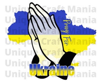Ukraine, Pray For Ukraine, Blue and Yellow, Europe, Ukraine Design, PNG, Digital Download, Sublimation