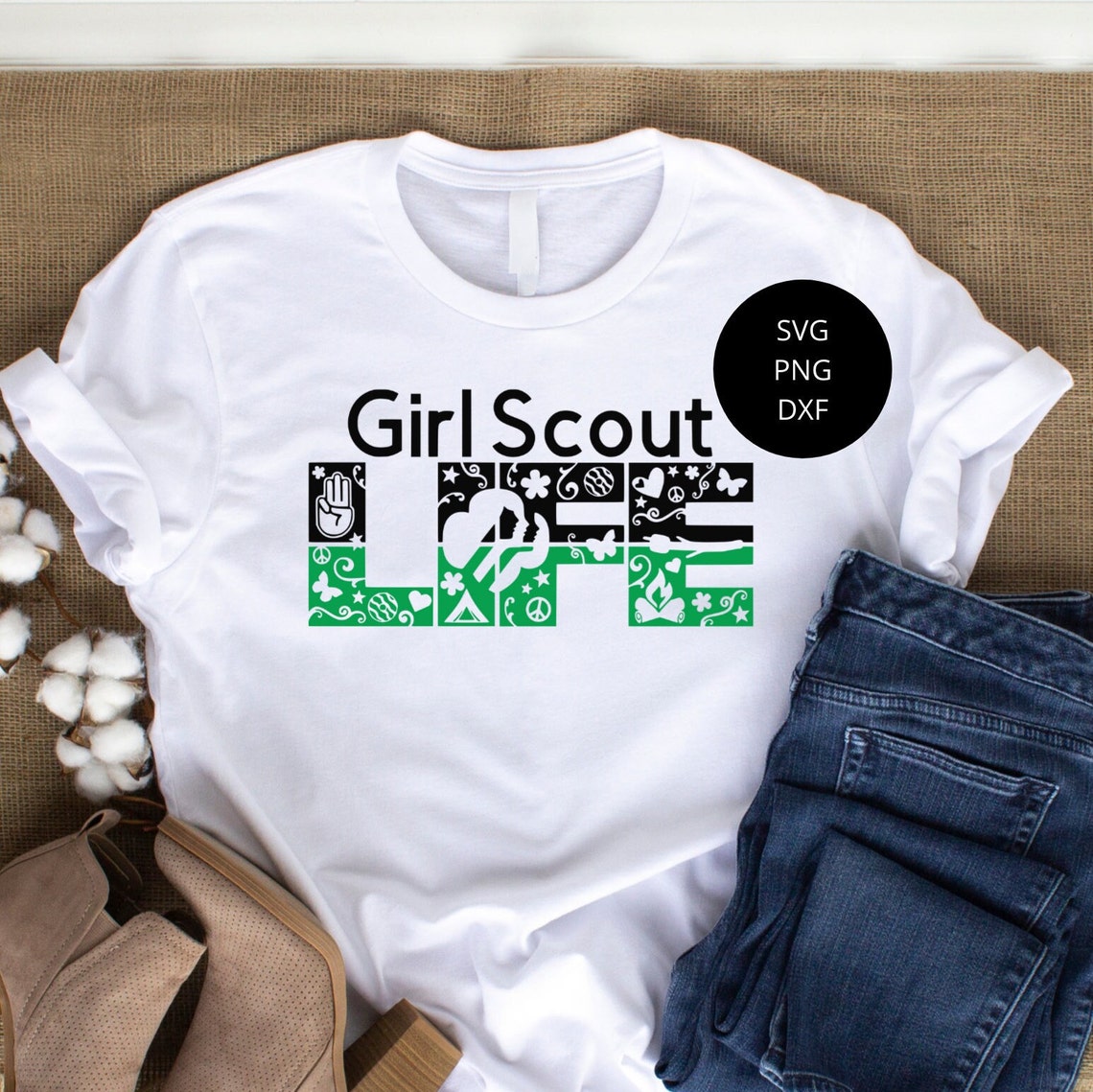 Girl Scout Life Girl Scout Scout Printable PNG SVG - Etsy