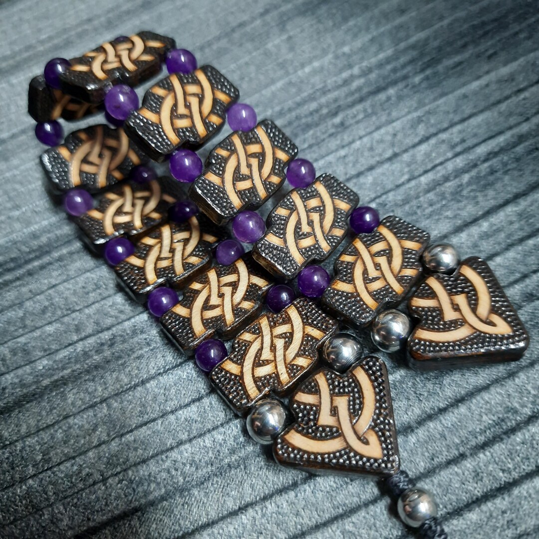 Handmade Wooden Chetki Skilltoy | Slavic Flip Rosary | Pocket Worry ...