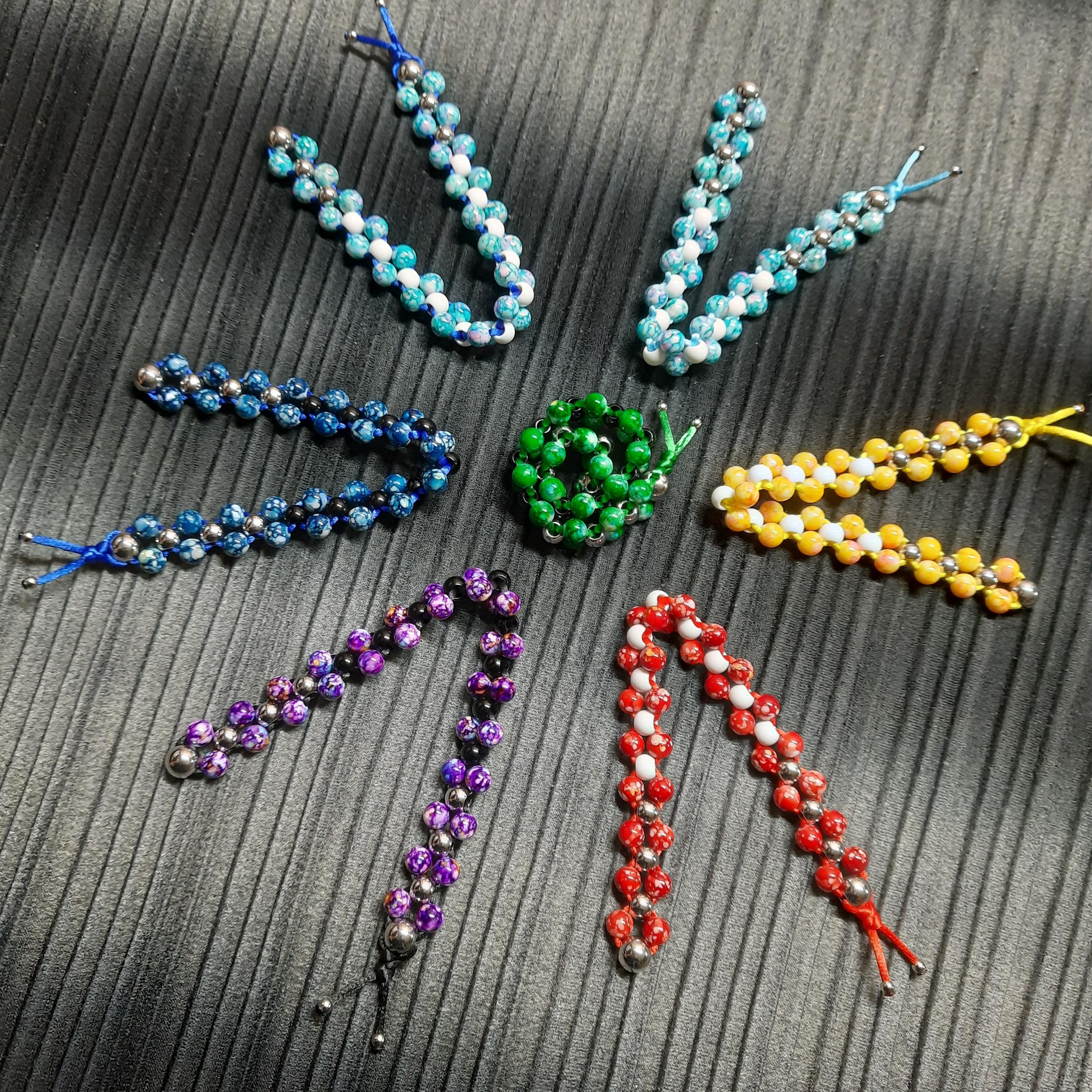 ネイバーフッド ブレスレット　ラディアル COOTIE チャレンジャー RATS Handmade Chetki Skilltoy | Slavic Flip Rosary | Pocket Worry Beads