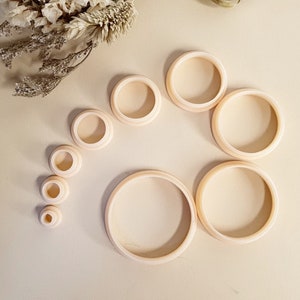 Circle shape cutter - SHARP edge  - Earring Jewelry Making - Polymer clay tools -  earrings cutter  - clay pottery  - DIY - basic shape