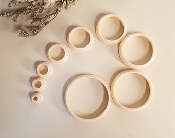 Circle Polymer Clay Cutter: Sharp Edge, Earring Jewelry Making