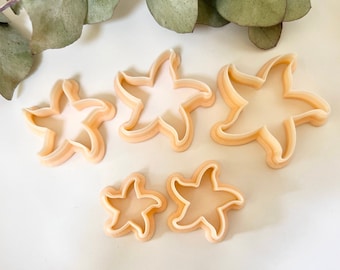 Starfish Polymer Clay Cutter: 3D Printed Jewelry Making Tool