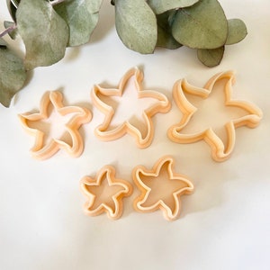 Seestern Ausstechform für Polymer Clay Kunst - Ausstechform Ausstecher - Ohrring Schmuck Herstellung - Polymer Ton Polymer Clay Werkzeuge - Ohrringe Ausstecher - DIY