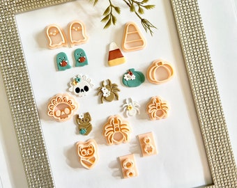 Halloween collection- clay cutter - SHARP edge  - Earring Jewelry Making - Polymer clay tools -  Earrings Cutter   - DIY - Basic Shape