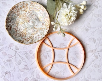 10cm Circle Cutter: Polymer Clay Bowl, Trinket Dish Tool