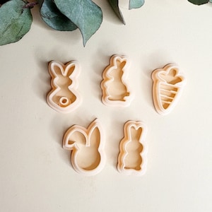 Easter set cutter - Easter polymer clay earring -  Cutter Collection -   Earring Cutters -    DIY Craft tool