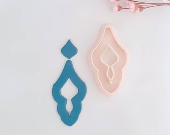 Polymer Clay Decò Shape Clay Cutter SHARP EDGE Earring Jewelry Making Polymer  Clay Tools Arch Earrings Cutter DIY Earrings 