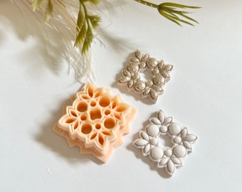 Deco Blatt Clay Cutter: Scharfkantiges Polymer Clay Werkzeug für Ohrringe