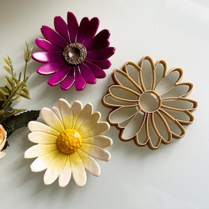 10 cm Gänseblümchen Blume Schmuckstück Schälchen | Polymer Clay Schmuckherstellung Werkzeug