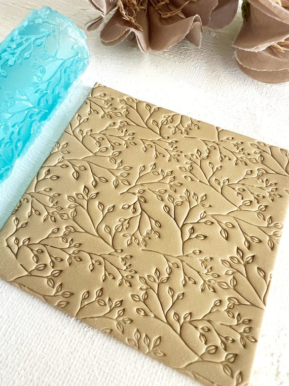 Kit 3 Rulli Per Argilla Con Texture + 8 Stampini - Per Creare Orecchini E Gioielli Fai Da Te - Foto 6