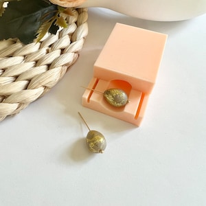 Rullo per ciondoli a goccia: tagliaorecchini i pasta polimerica (13 x 9 mm)