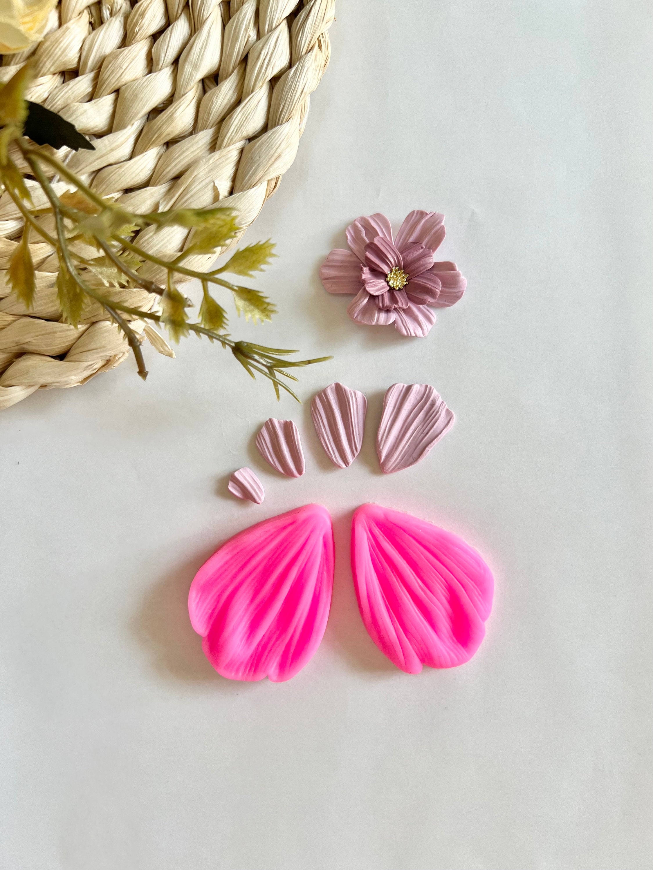 Clay flowers - Etsy 日本