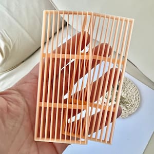 Stripe Polymer Clay Cutter: 4mm Texture Tool