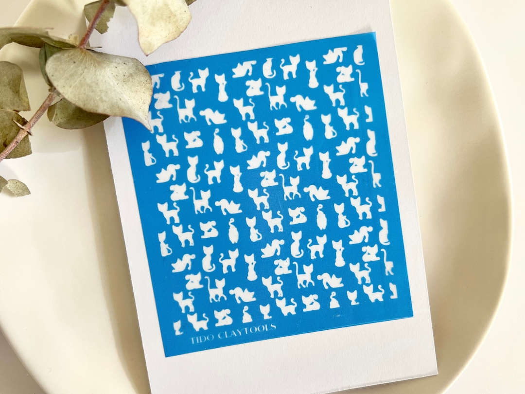 Stencil Serigrafico Per Argilla Polimerica Piastrelle Cemento