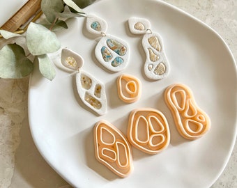 Organic Shape Polymer Clay Earring Cutters Collection