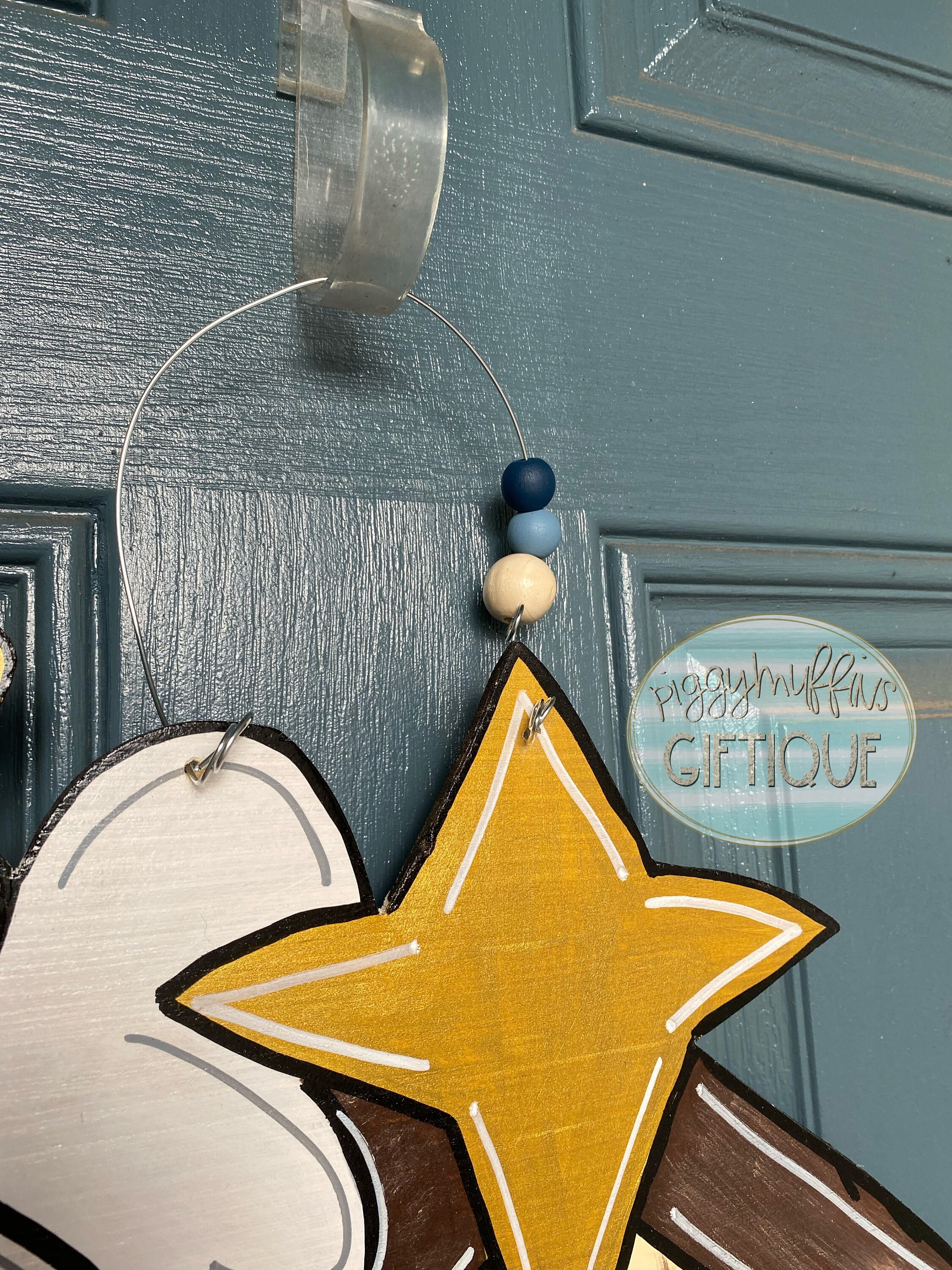 Nativity Door Hanger Baby Jesus Door Hanger Christ is Born Etsy