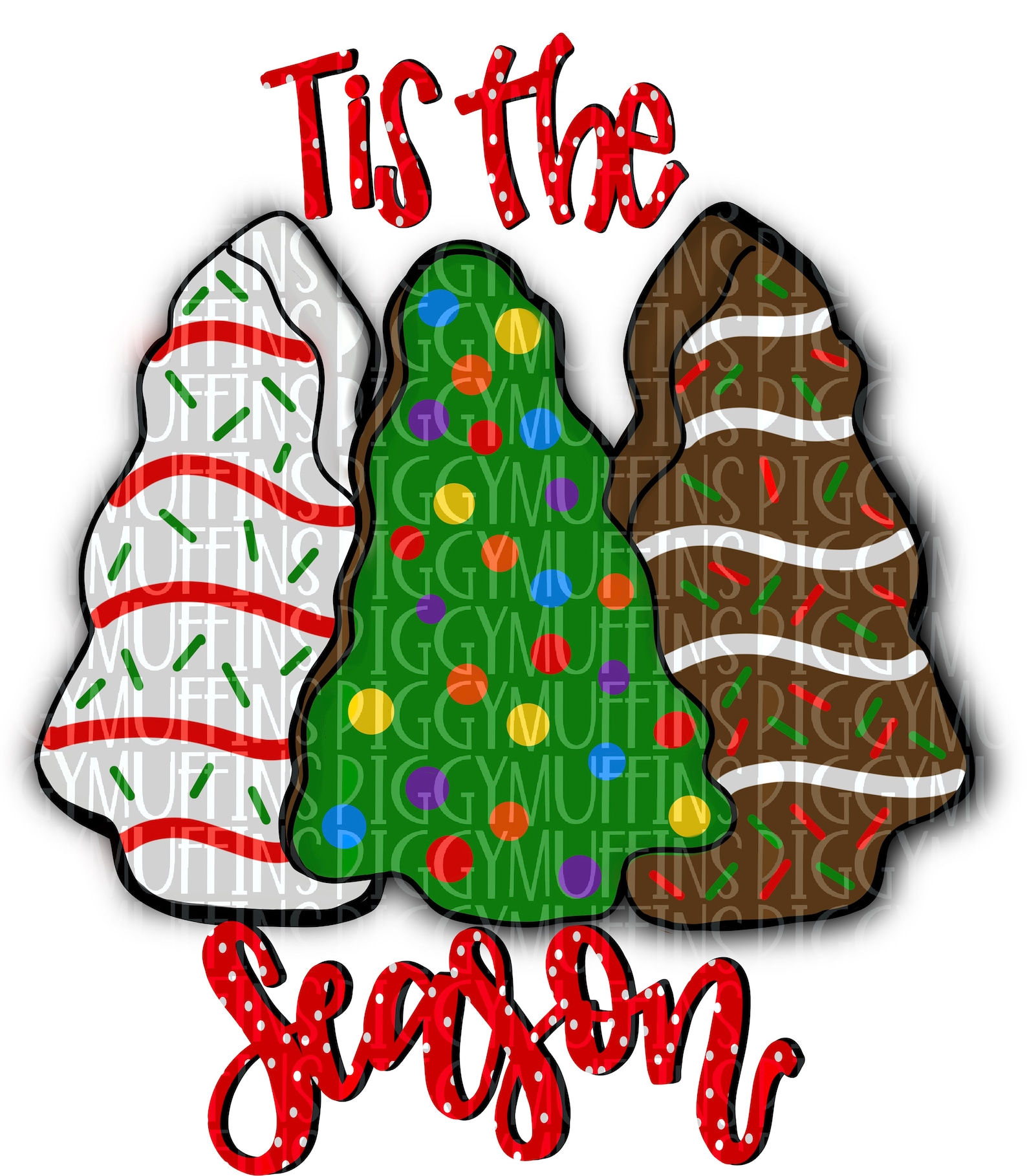 DIGITAL FILE PNG Little Debbie Christmas Trees Snack Cakes Etsy