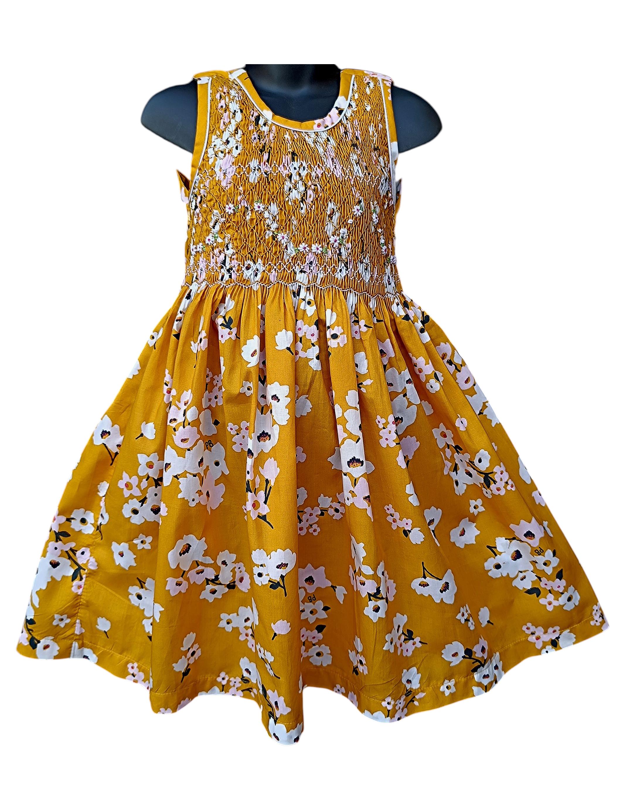 Robe Jaune Brodée Pour Fille 3 Ans Pretty Originals - Superbe Robe D'été, Neuve Avec étiquettes