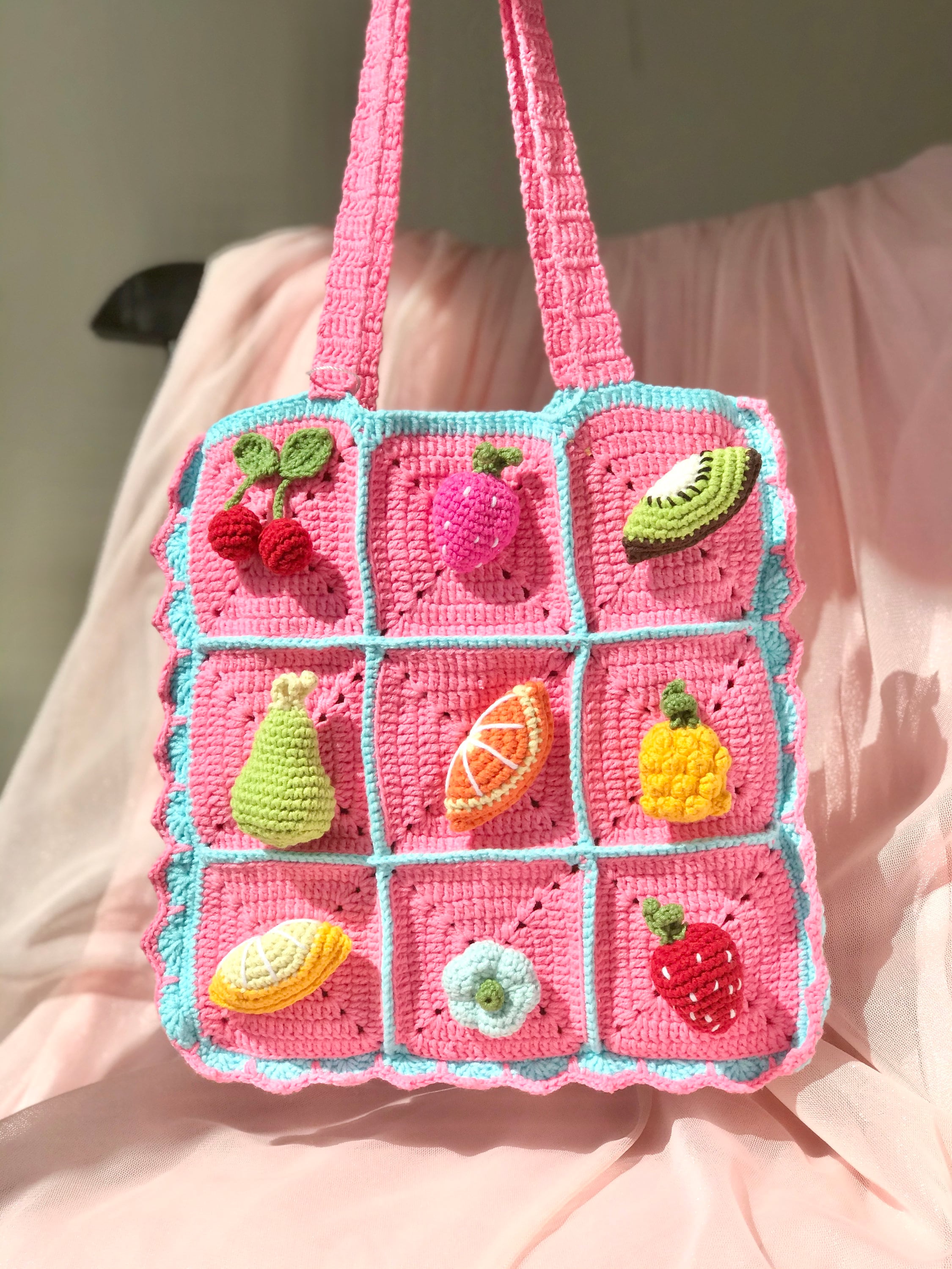 Ella Hand-Crocheted Tote: Women's Designer Tote Bags