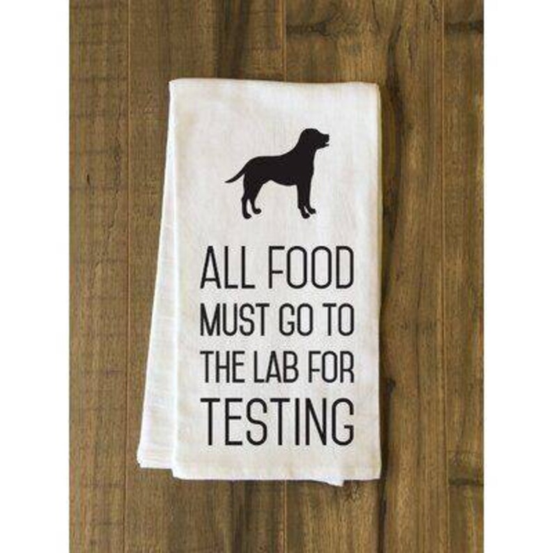 Funny lab testing tea towel kitchen bar towel sack towel hand towel