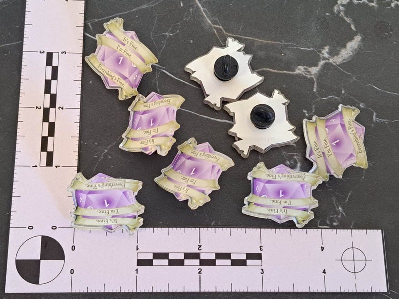Crime Scene 10cm Photomacrographic Scale (10pk) - White, Non - View #5