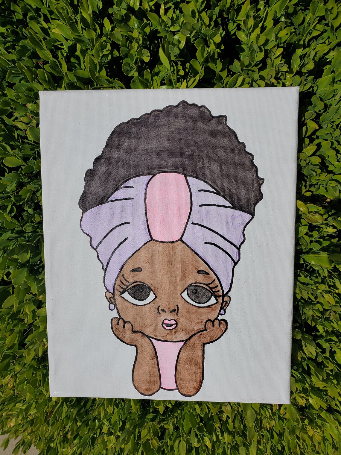 Predrawn Canvas Kid's activity Paint Night Kid's Etsy