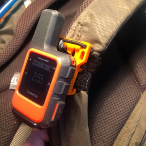 Backpack Mount fits Garmin inReach Mini1, eTrex and More