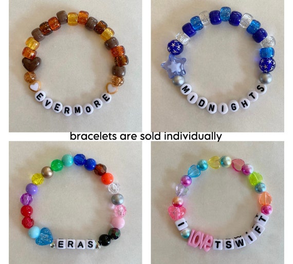 Taylor Swift Eras Tour Inspired Friendship Bracelets - Individual