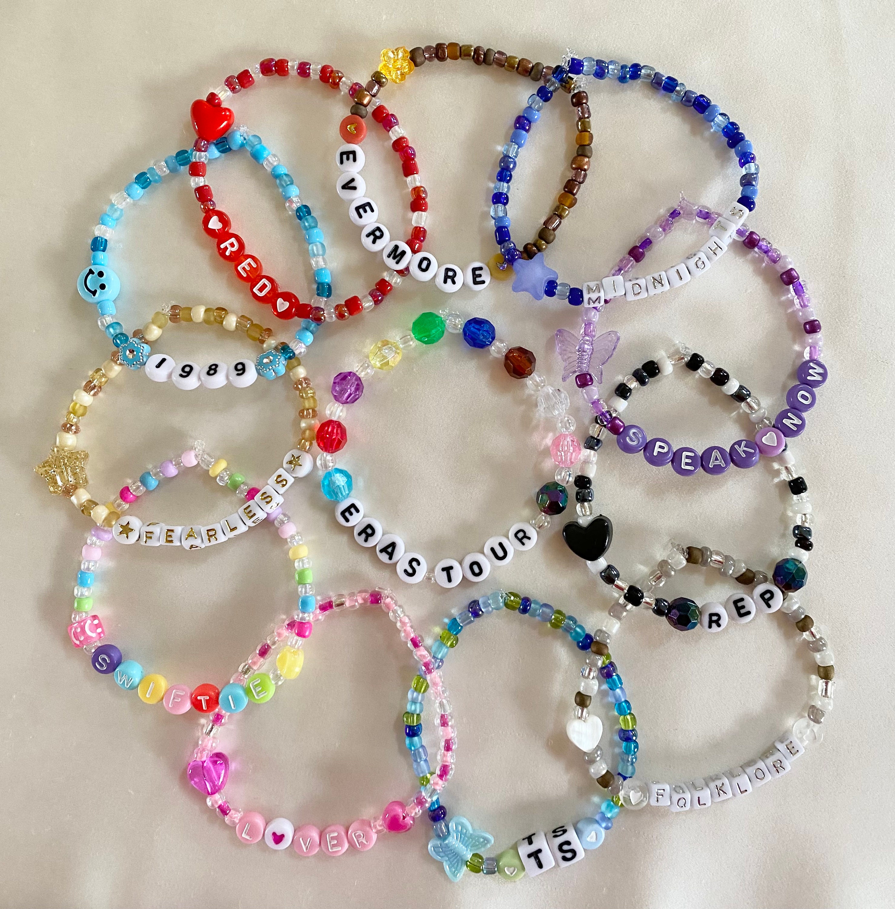 Taylor Swift Merch  Taylor Friendship Bracelets,TS Inspired