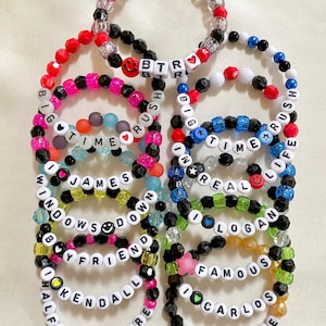 Big Time Rush Bracelets, Big Time Rush Tour, in Real Life Tour, Big