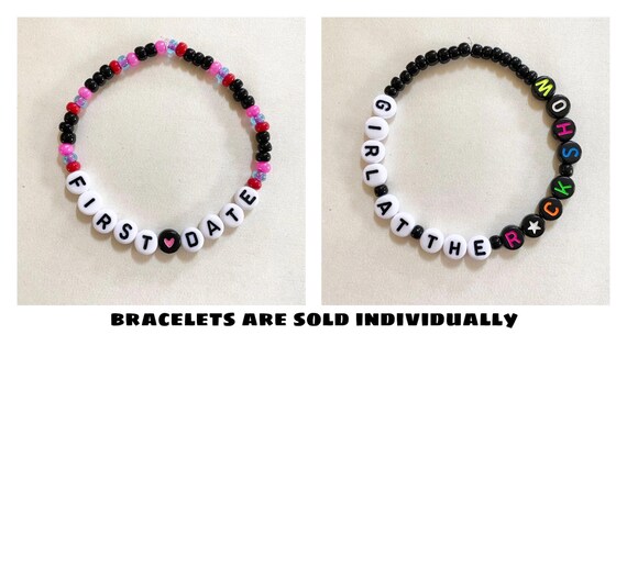 サマーセール第二弾SK Select Victory Song Bracelet Machine Gun Kelly Tickets to My Downfall Inspired Bracelets