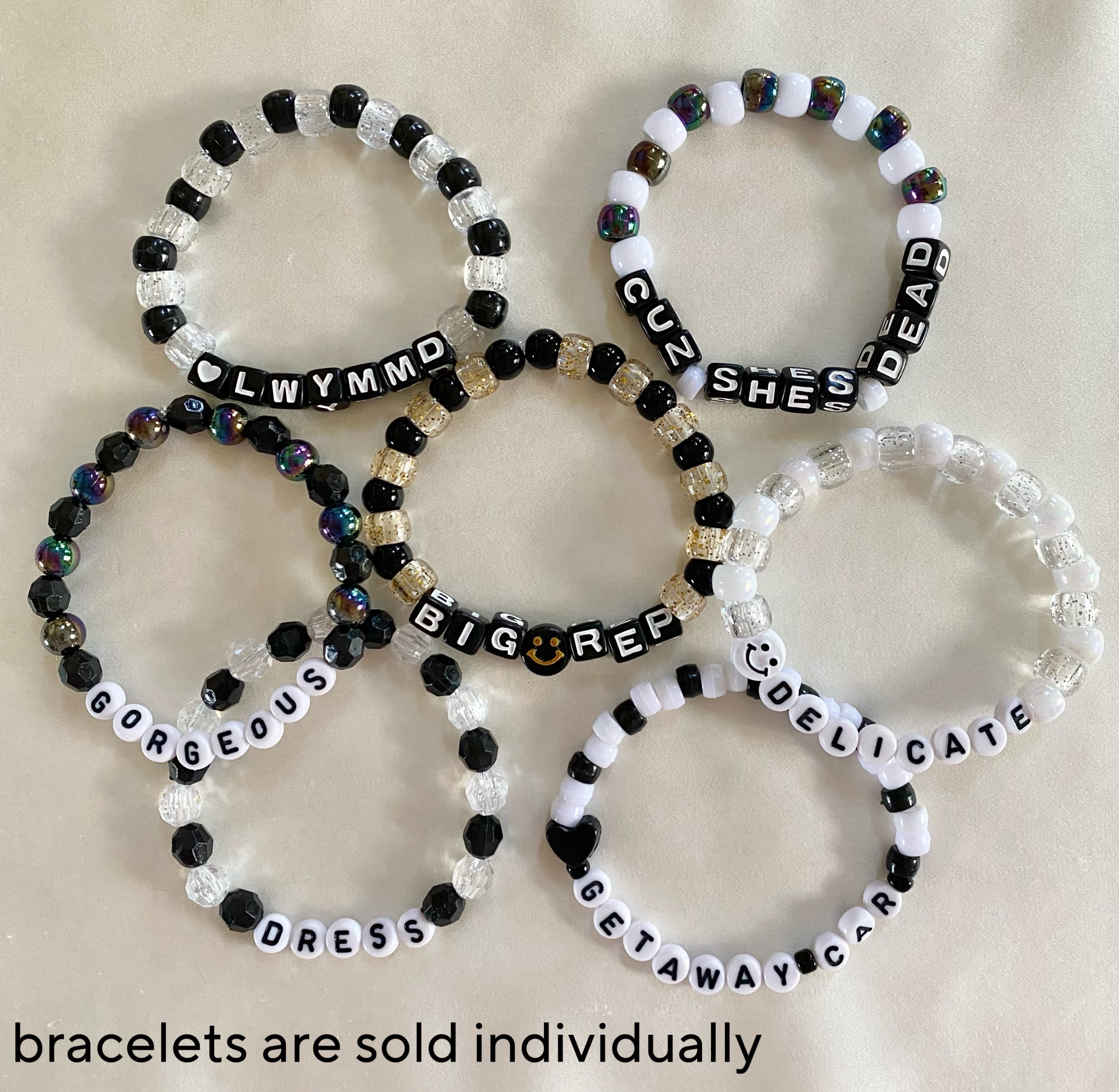 Eras Tour Friendship Beaded Bracelets Tradable Bracelets Eras 