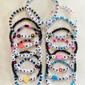 BSB Bracelets BSB Las Vegas Sphere 2025 Backstreet Boys Bracelets Backstreet Boys Merch BSB