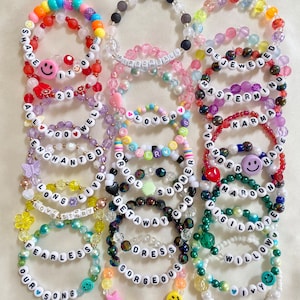 Taylor Inspired Friendship Bracelets, Taylor Bracelets, Era Bracelets, Gift for Her, Friendship Bracelets