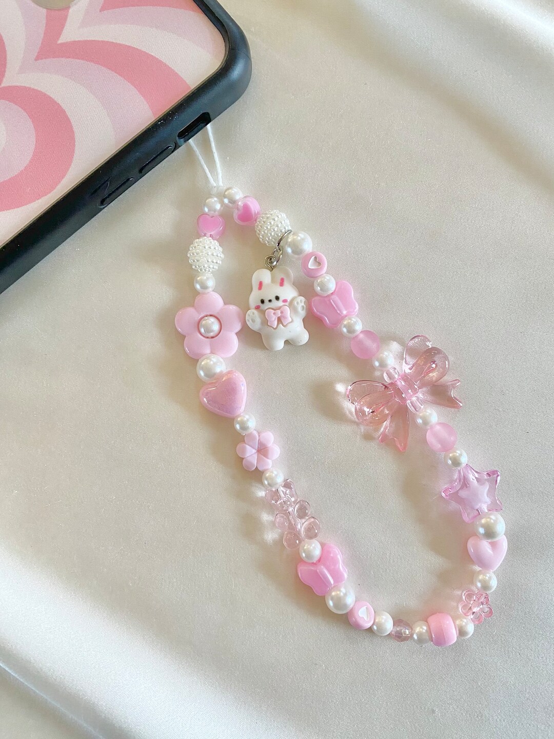 アクセサリーその他 Monday Edition _ Ball Bow Phone Charm MONDAY EDITION》 BALL BOW PHONE CHARM (Monday Edition