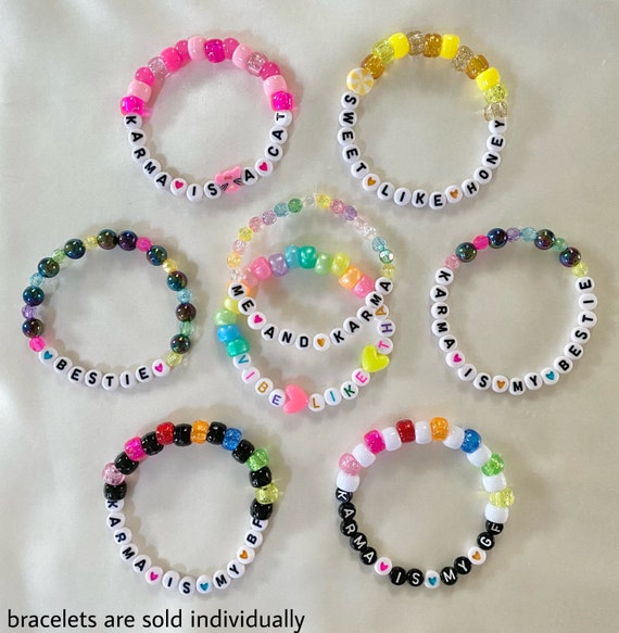 Eras Bracelet Collection -   Friendship bracelets with beads