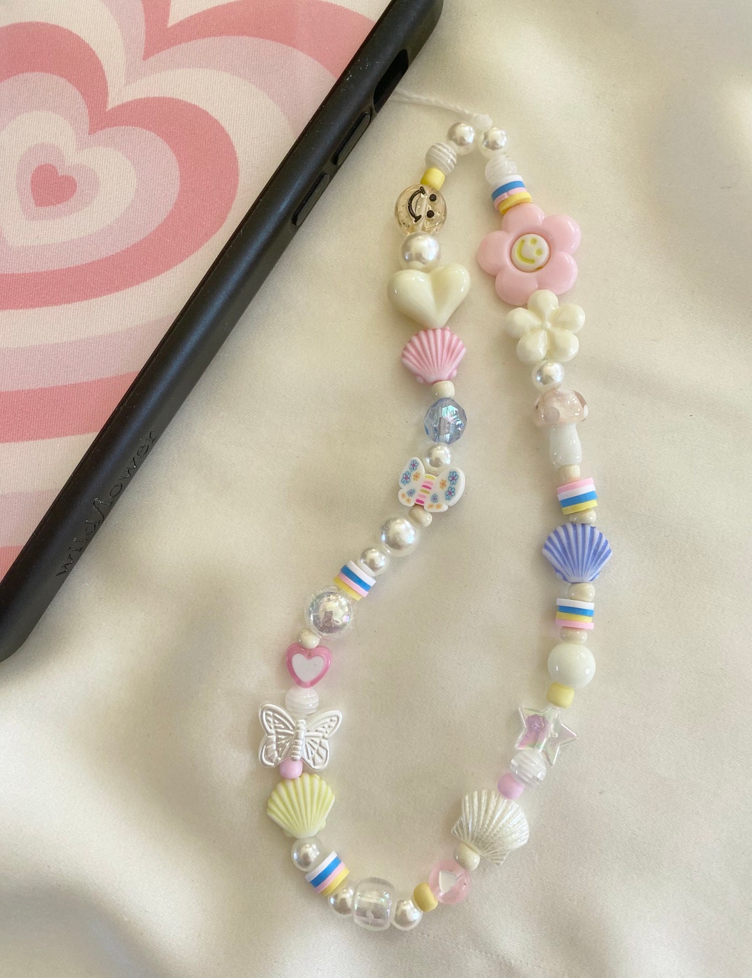 Shells Phone Charm Summer Shell Phone Charm Strap - Etsy