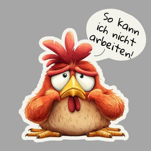 Pegatina, Calcomanía, Pollo, Pegatina de pollo, Pegatinas de pollo, Pollo, Regalo de Pascua, Pegatina para computadora portátil, Diario, Regalo, Veneno
