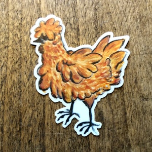 Autocollant poulet, autocollant poulet, autocollants poulet, autocollants, autocollants, journal, album, autocollants poulets, autocollants avec dicton, dictons