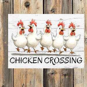 Chicken Crossing, sign, fresh eggs, chicken coop, chickens, vintage, shabby chic, gift, country house, farm, birthday, decoration, farmers